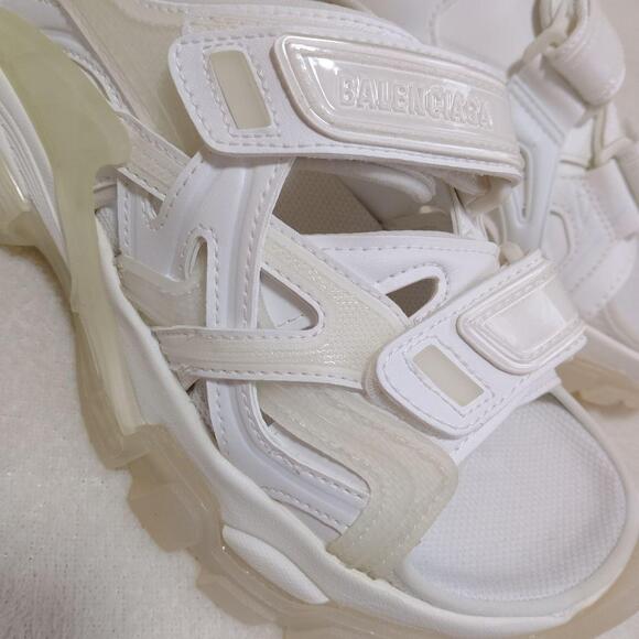 Balenciaga Track Sandals White 24cm (9.45in) - Picture 7 of 16